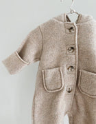 Lalaby teddy onesie - oat