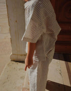 RHW X KS Duo skjorte - stripe bluie